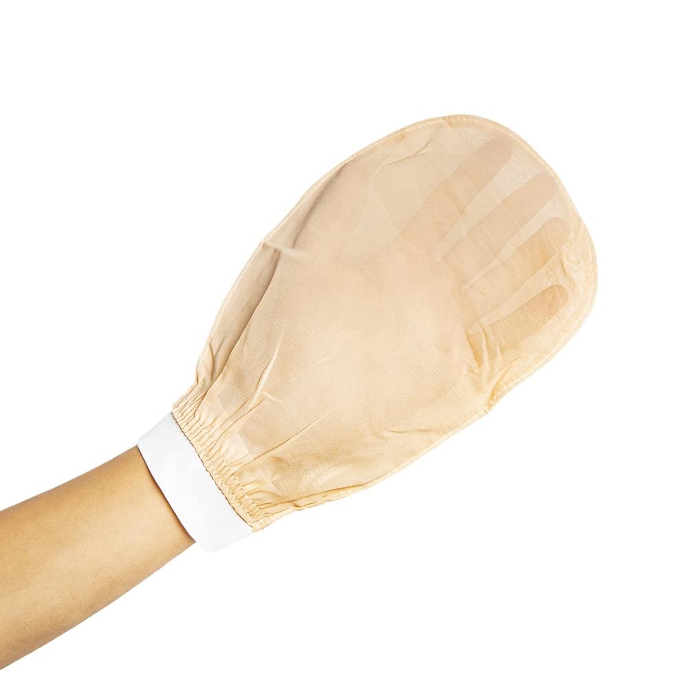 100% Pure Mulberry Turkish Silk Exfoliating Bath Glove