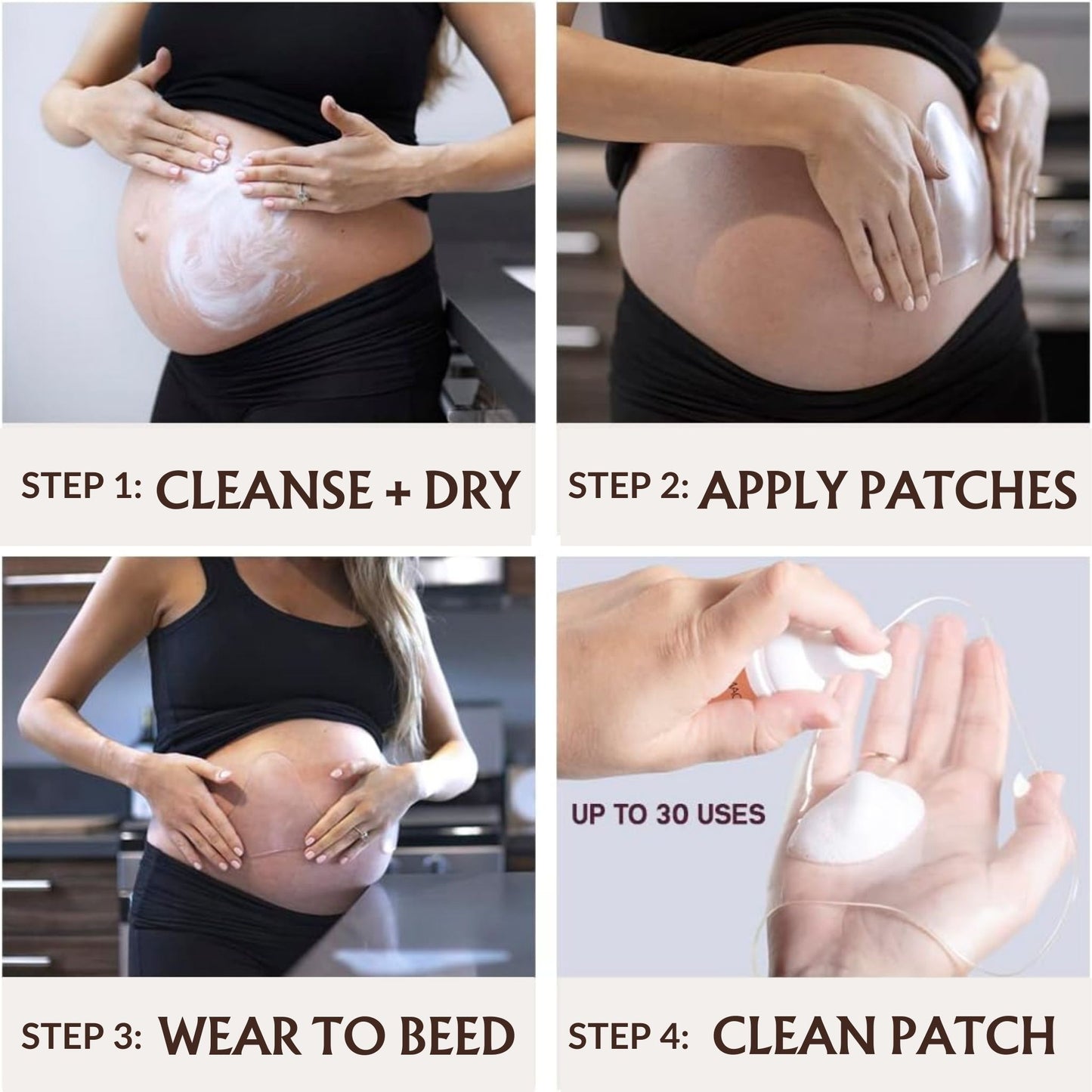 Magic Secret Silicone Anti Stretch Mark Stomach Patches