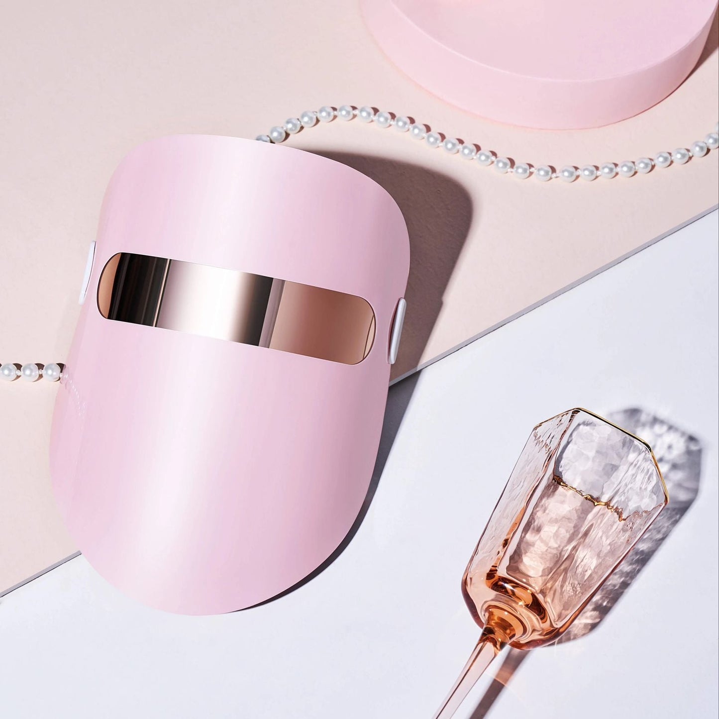 3 Color LED Face Mask (Peach Color)