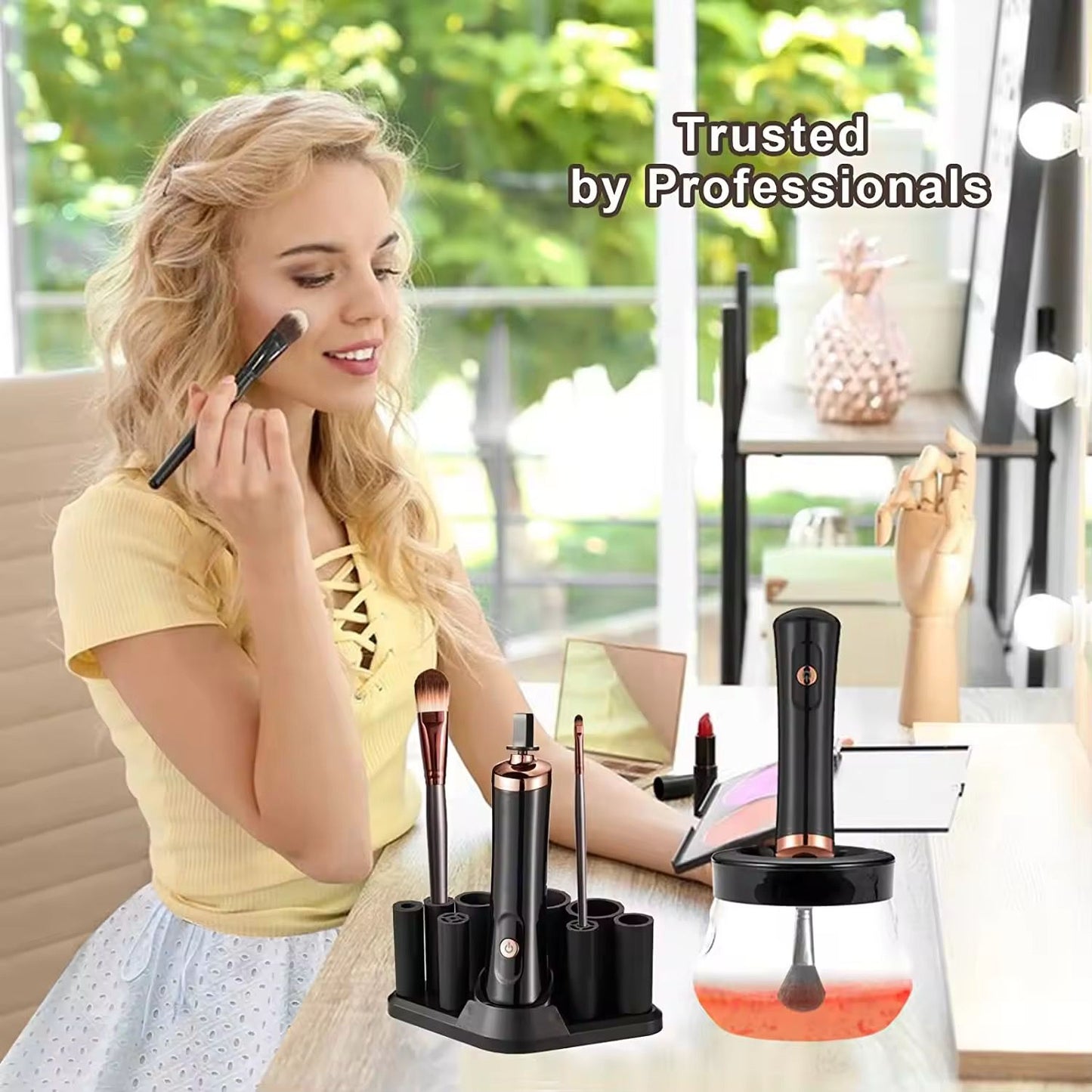 Make-Up Brush Cleaner Machine