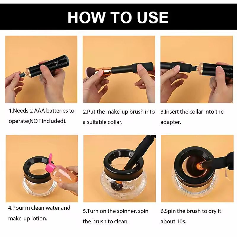 Make-Up Brush Cleaner Machine