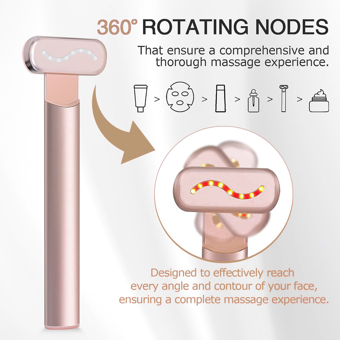 4 in 1 Red Light Therapy Wand