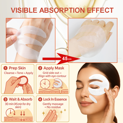 Deep Moisturizing Niacin Vitamin C Collagen Eye Mask