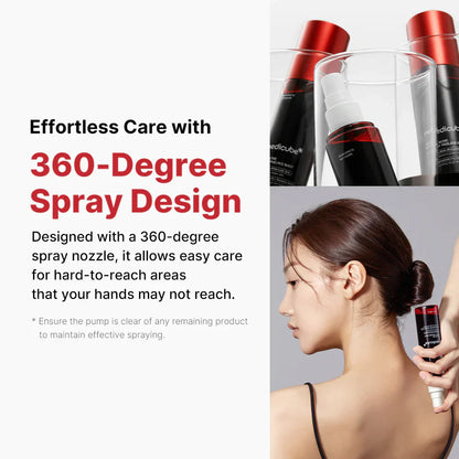 Medicube Red Body Peeling Shot, AHA + BHA Exfoliating Body Spray