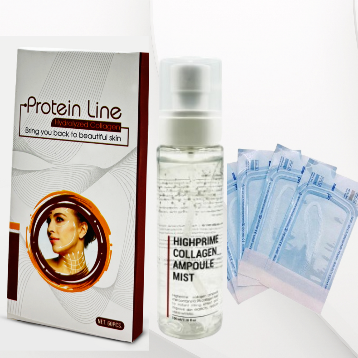 Protein Silk Melting Collagen Thread (60 pcs) + Collagen Mist