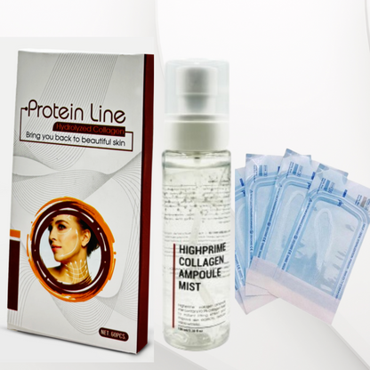 Protein Silk Melting Collagen Thread (60 pcs) + Collagen Mist