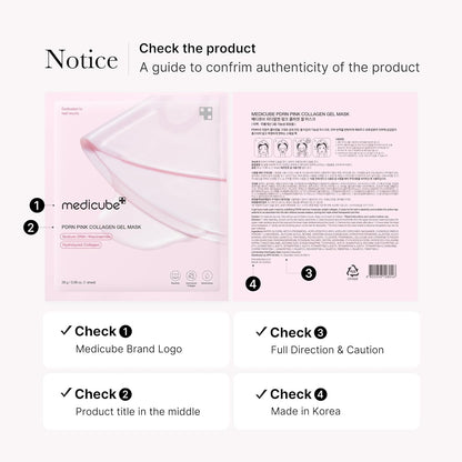 Medicube PDRN Pink Collagen Mask