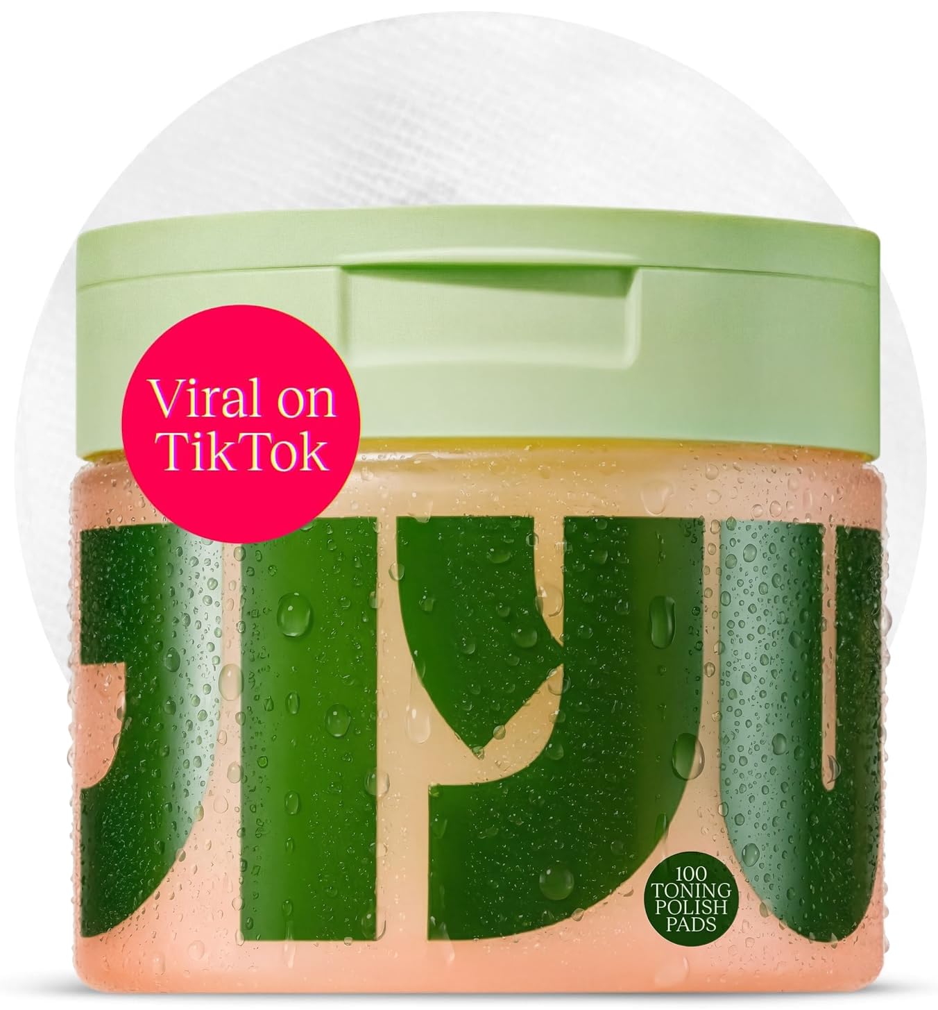 JiYu Toning Polish Pads - Korean Skincare for Dark Spots, Wrinkles & Dull Skin