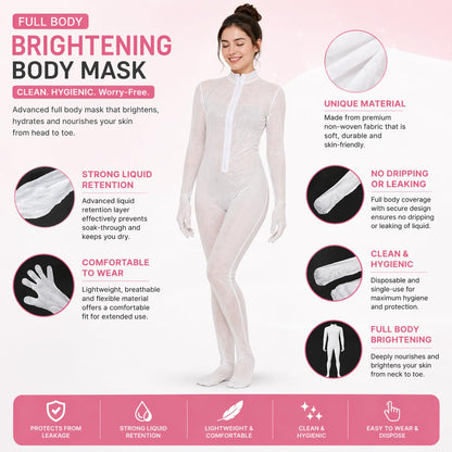 Salmon DNA Full Body Brightening Sheet Mask