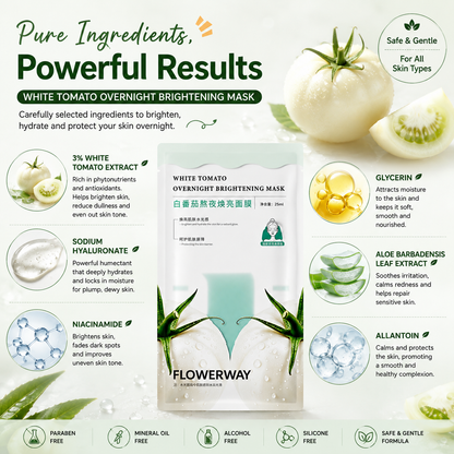 White Tomato Overnight Brightening Mask