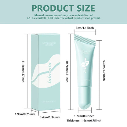 Peel Off Lip Mask 10ml Soothing Exfoliator for Dry Flaky Lips