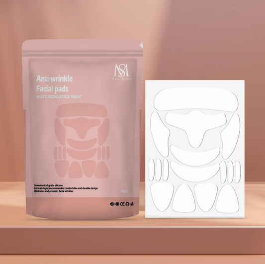 16 Pieces Reusable Silicone Face Patches
