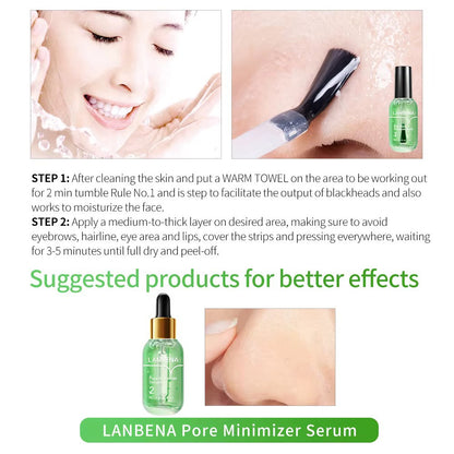 Lanbena Blackhead Remover Mask with 100 Straps