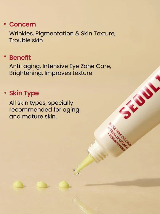 K-SECRET SEOUL 1988 Retinal Eye Cream